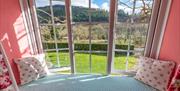Cefn Coch window seat at Ty Derw bed and breakfast