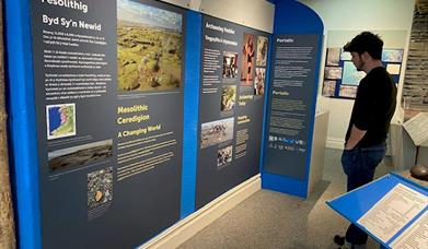 The Portalis visitor experience at Ceredigion Museum.