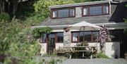 The house and cottage overlook the beautiful Irfon Valley and enjoy the full evening sun.