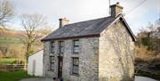 Double bedroom at Felin Gogoyan self catering cottage Tregaron near Lampeter Wales