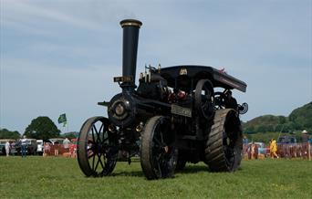 Steam Engine at the Caersws Vintage Rally