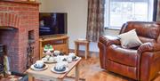 Living room at Felin Gogoyan self catering cottage Tregaron Wales