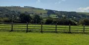 View from the tourers at Cambrian Mountains Glamping and Camping