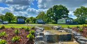 Derwen Mill Holiday Park in Guilsfield, near Welshpool, has 103 pitches but is divided up to feel like a collection of small park, with each area havi