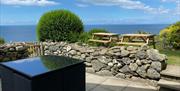 Sea view from Rola Cottages near Fairbourne, Tywyn, and Barmouth