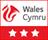 3 Visit Wales Stars Groups Hostel