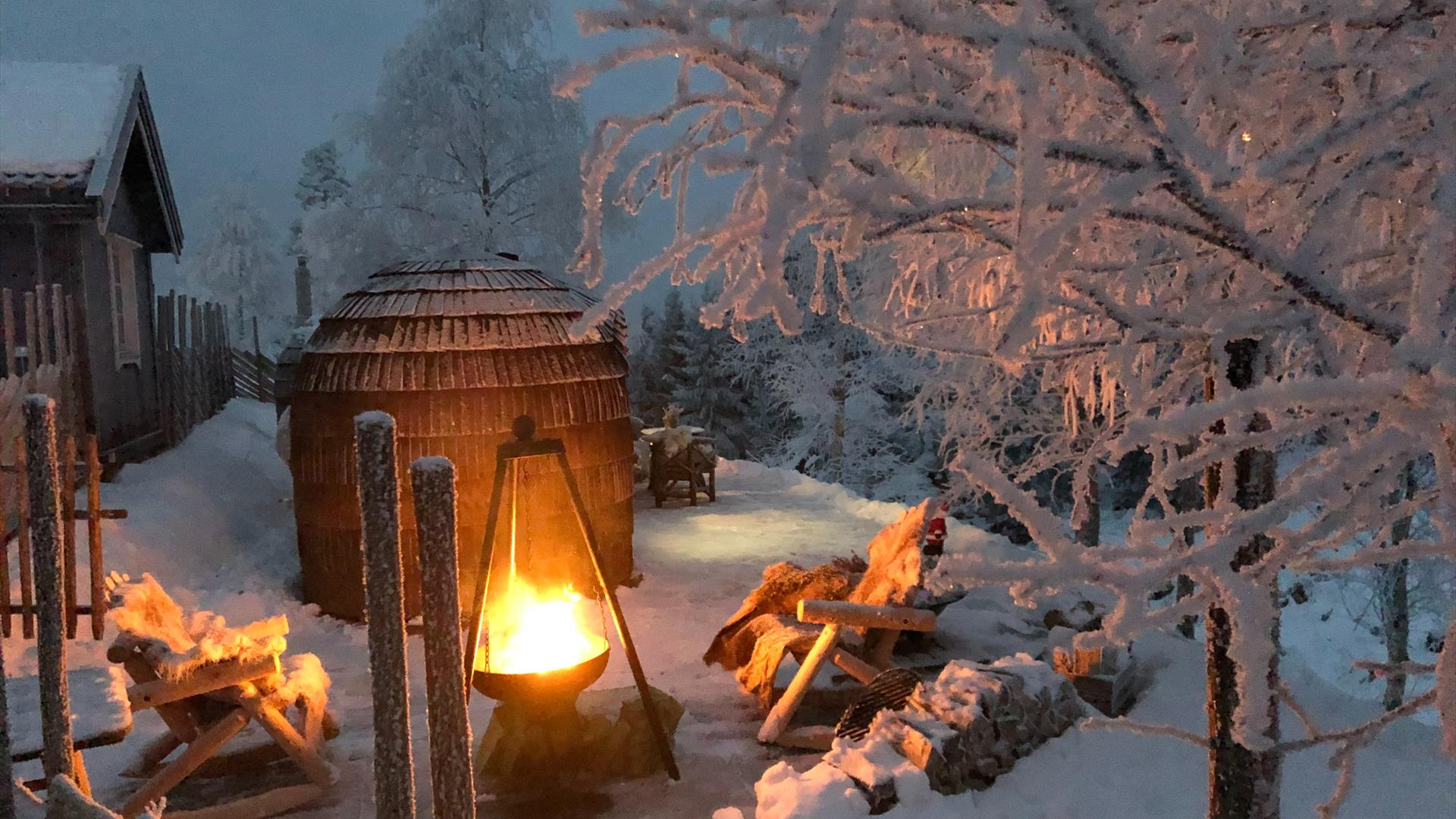 Vinter på Konglehytta