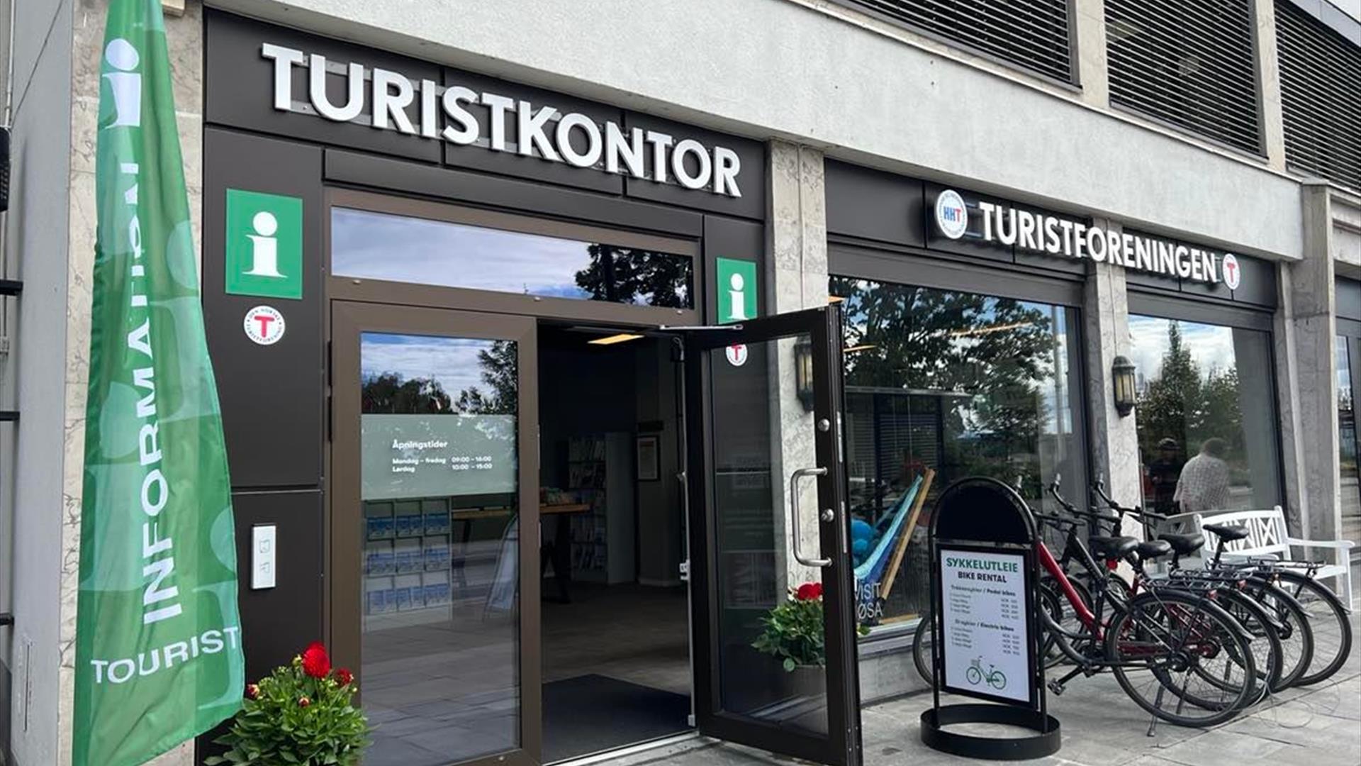 Fasade på turistkontor