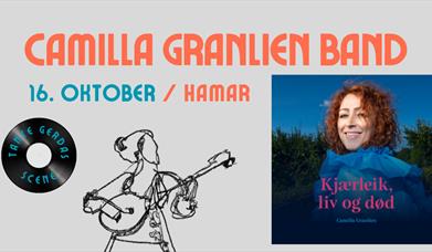 Camilla Granlien på Tante Gerdas Scene