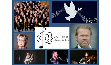 Fredskonsert med Storhamar Blandede Kor og Anders Baasmo
