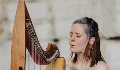 Harpekonsert med Helisir