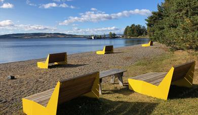 Hamar’s beach promenade