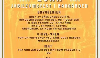 Jubileumsfest Gullkorn Ølbar 10 år