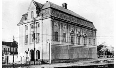 Foredrag i logen, logebygningen før, under og etter 2 verdenskrig