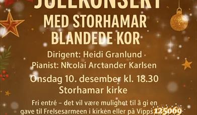 Julekonsert med Storhamar Blandede Kor