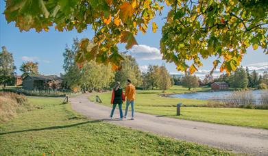 Hamar’s beach promenade