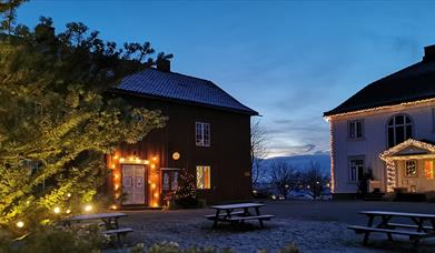 Julemarked på Kjonerudtunet