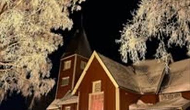 Øvre Vang kirke vinter