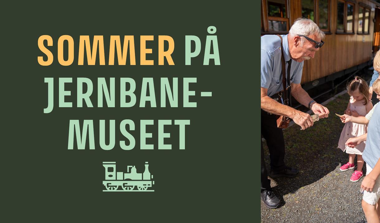 Sommer på Jernbanemuseet