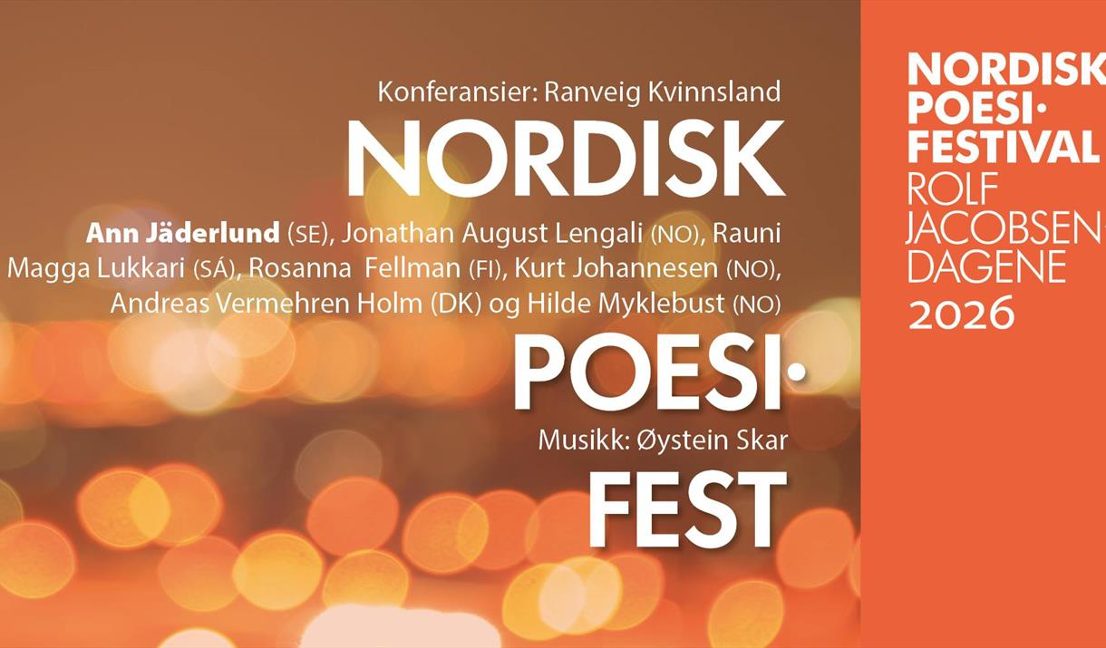 Nordisk Poesifestival - Nordisk  Poesifest!