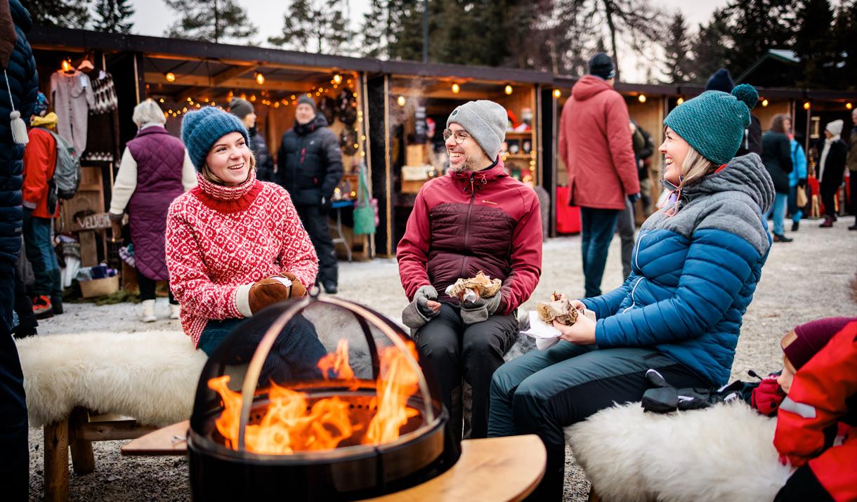 Julemarked på Budor