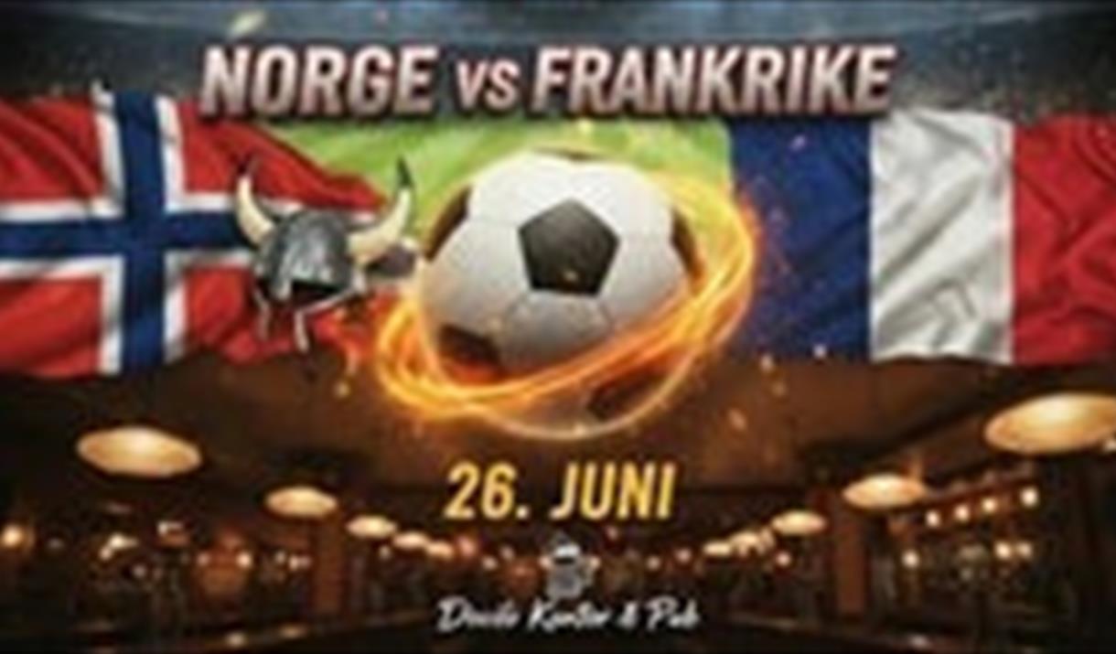 Norge vs Frankrike på Docile