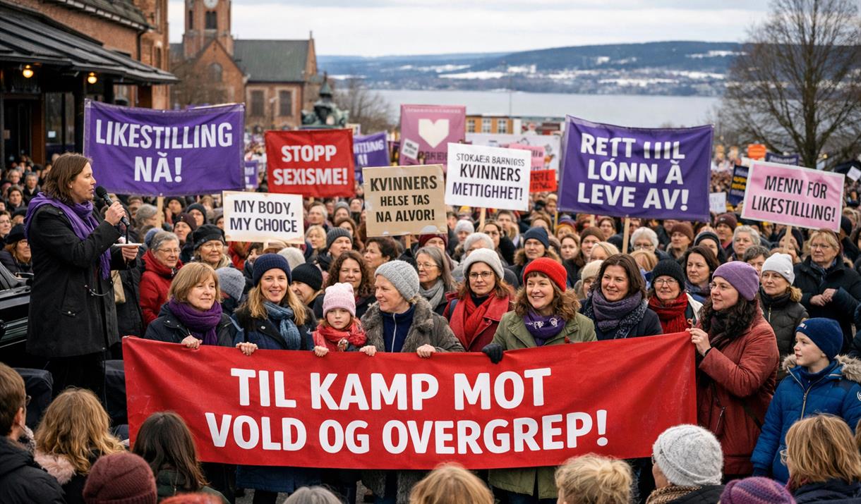 8. mars i Hamar 2026