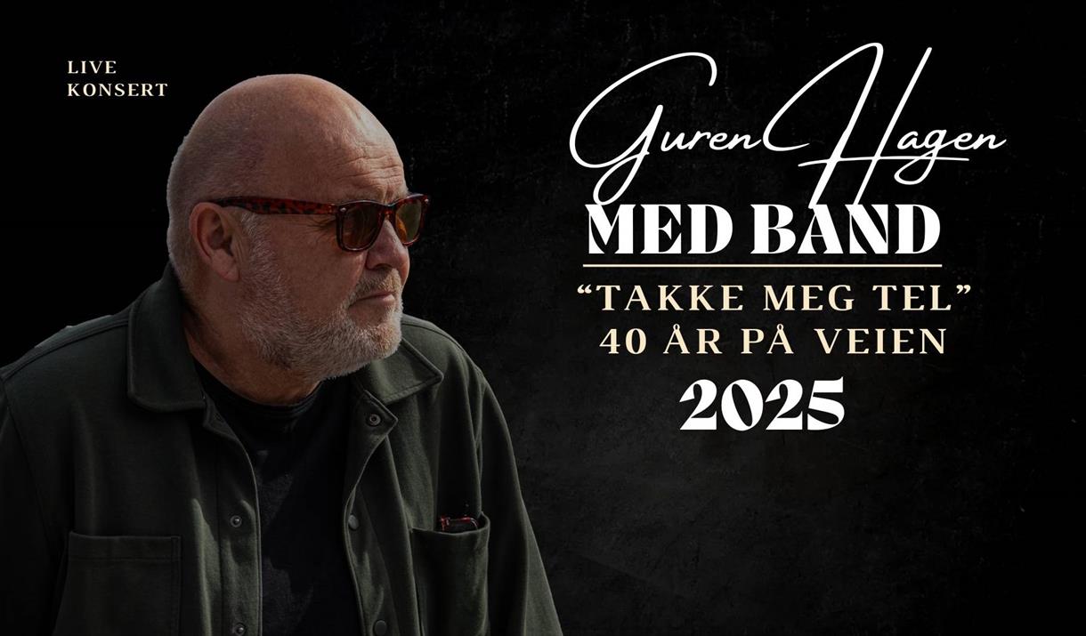 Guren Hagen med band «Takke meg tel» 40 år på veien!