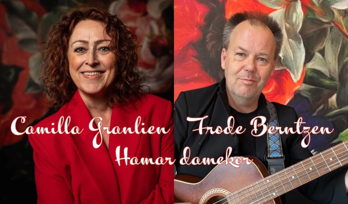 Julekonsert med Hamar damekor, Frode Berntzen og Camilla Granlien