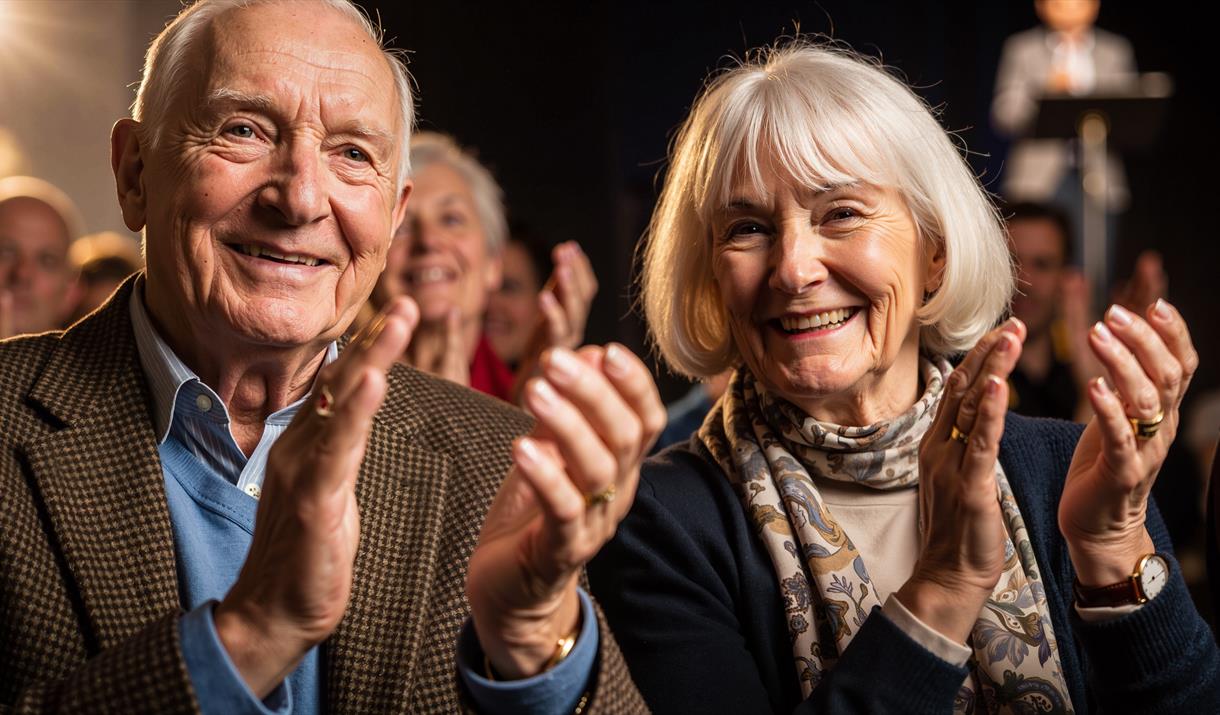 Konsert i regi av den kulturelle spaserstokken