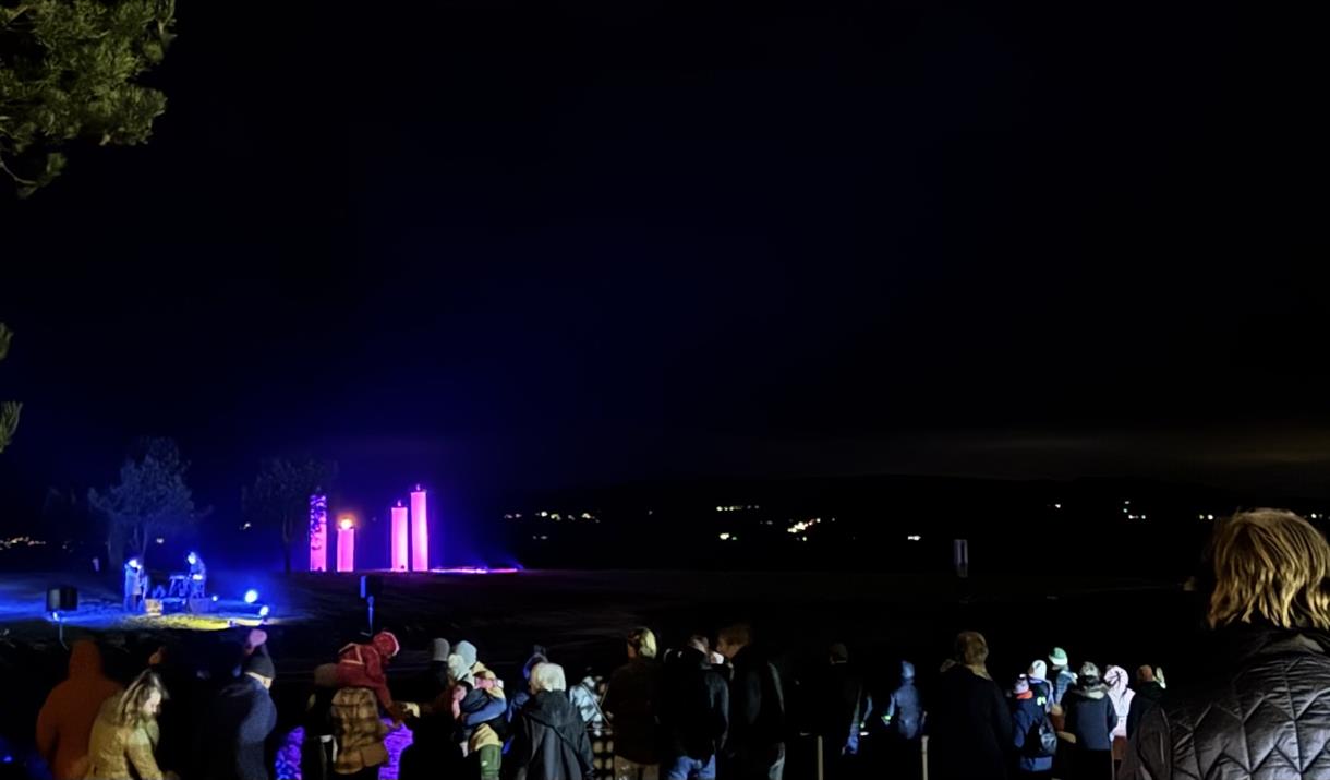 Adventsstund på Koigen