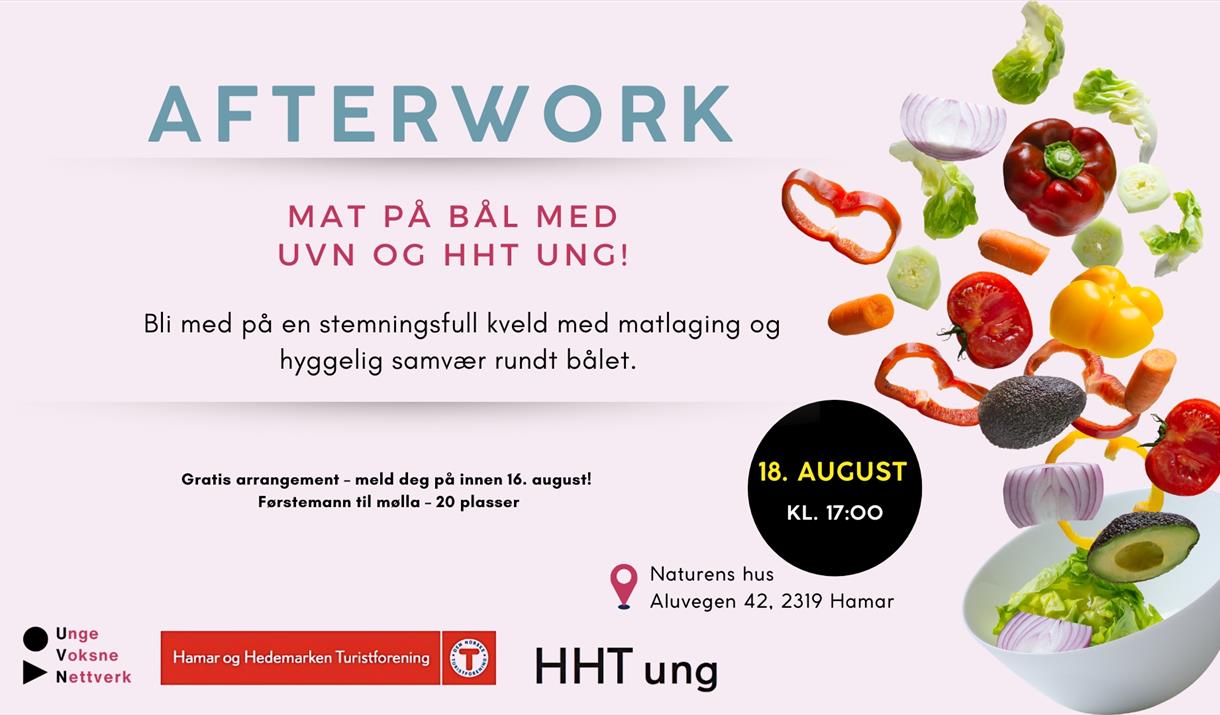 Afterwork med mat på bål med Unge Voksne Nettverk og HHT ung!