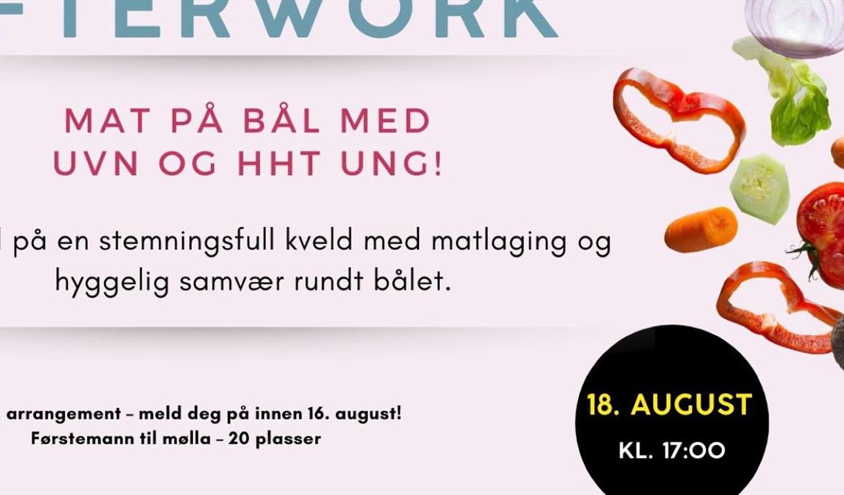 Afterwork med mat på bål med UVN og HHT ung