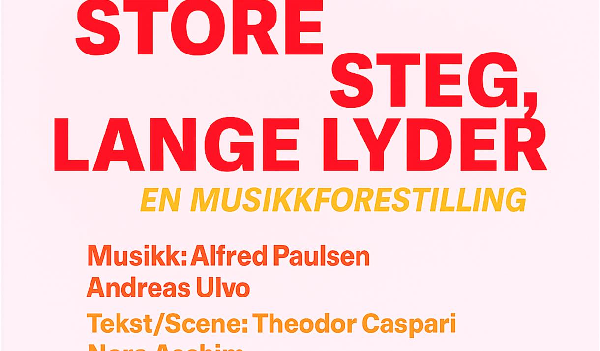 STORE STEG, LANGE LYDER - en musikkforestilling