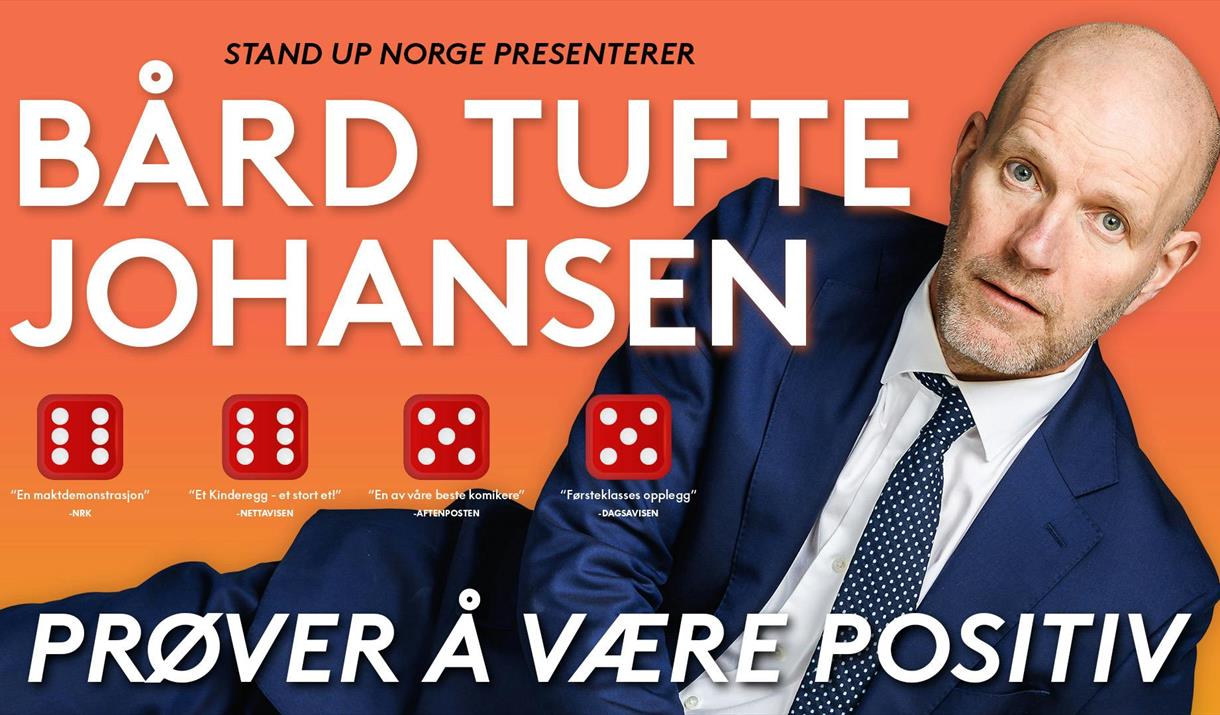 Bård Tufte Johansen / Prøver å være positiv