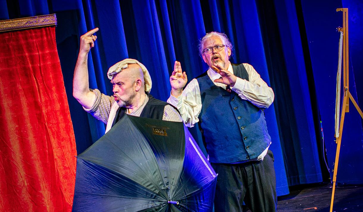 Lunsj-teater: "Så Øra Flagrer!" med Peter og Jonas Kippersund