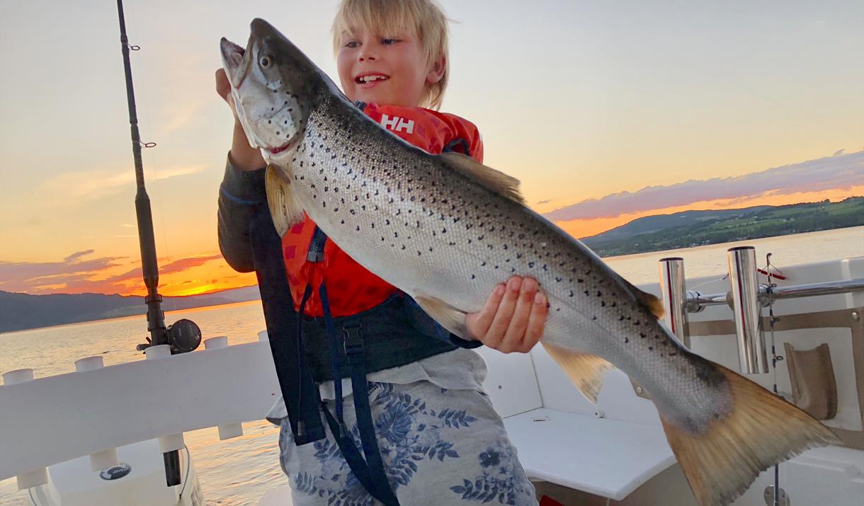 Fishing in Mjøsa and the Hamar region