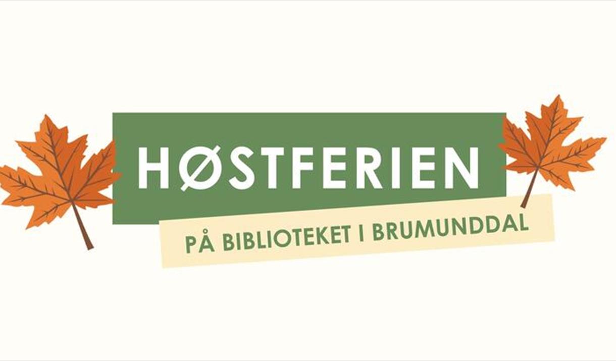 Høstferien på biblioteket i Brumunddal