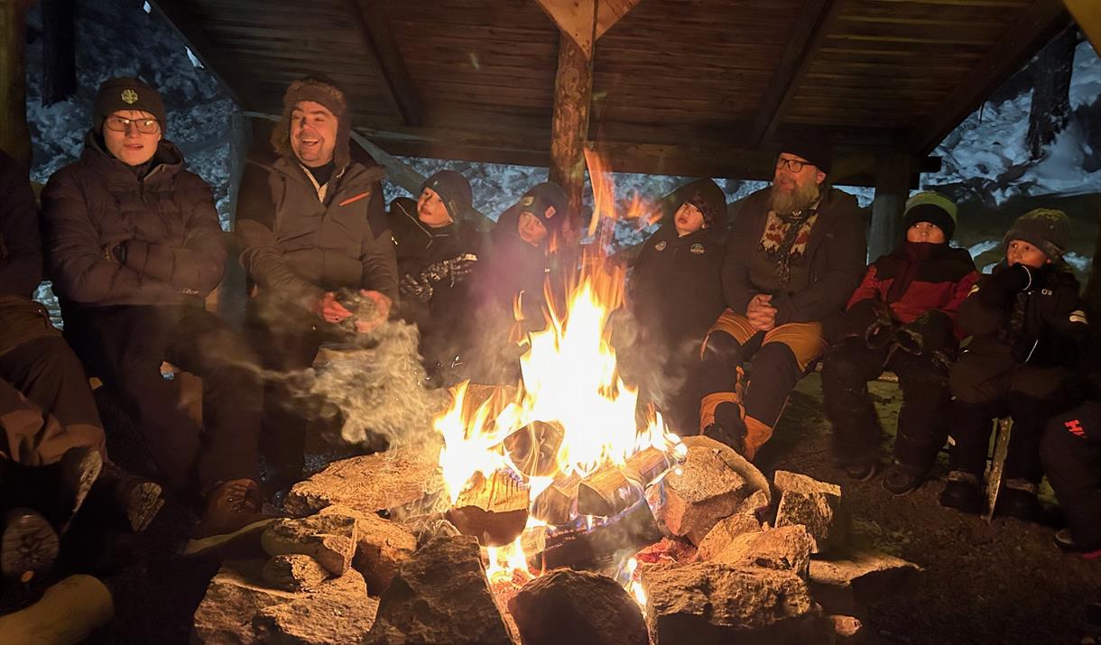 Friluftslivstur på Hammeren