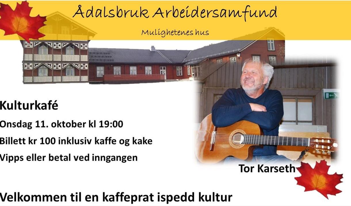 Kulturkafé med Tor Karseth