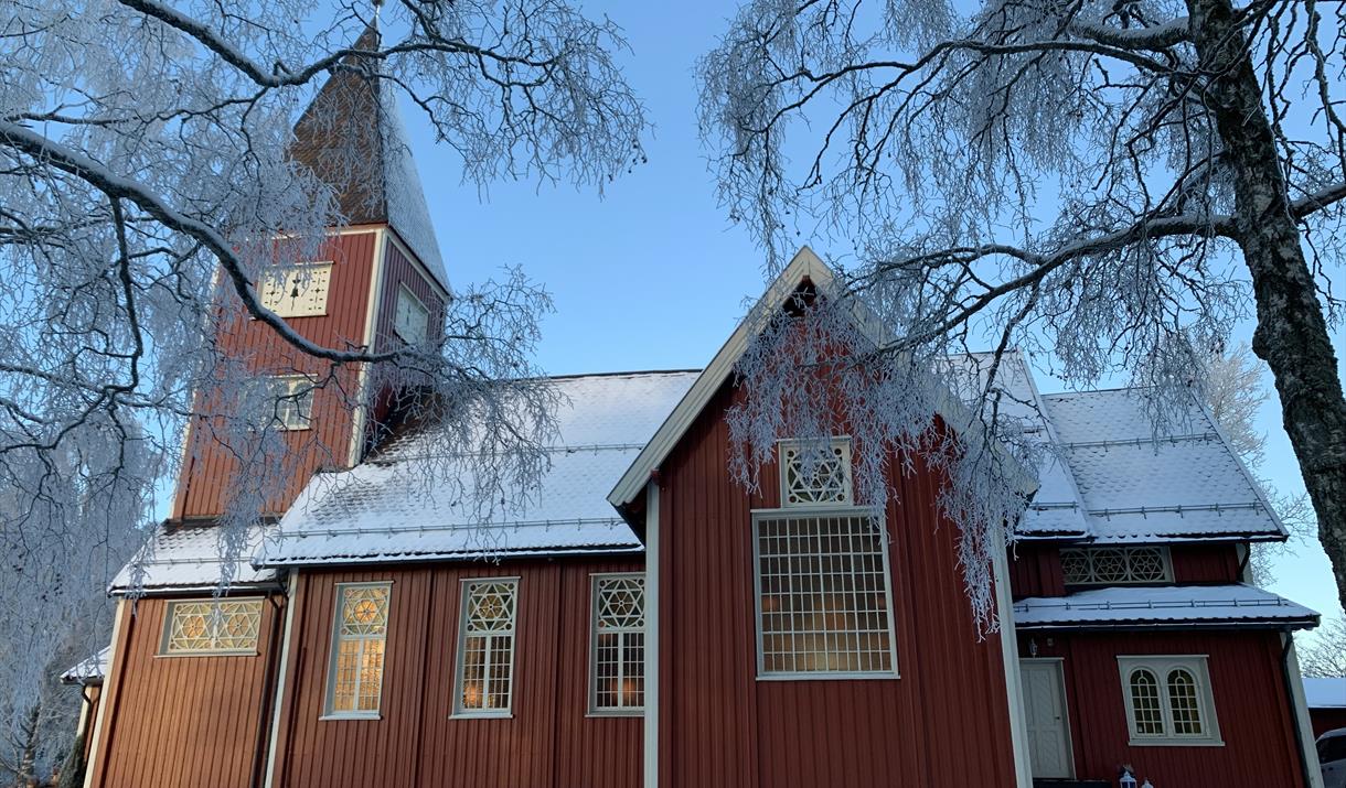 Julegudstjeneste i Øvre Vang kirke