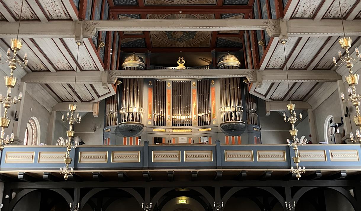 Det nye orgelet i Hsmar domkirke