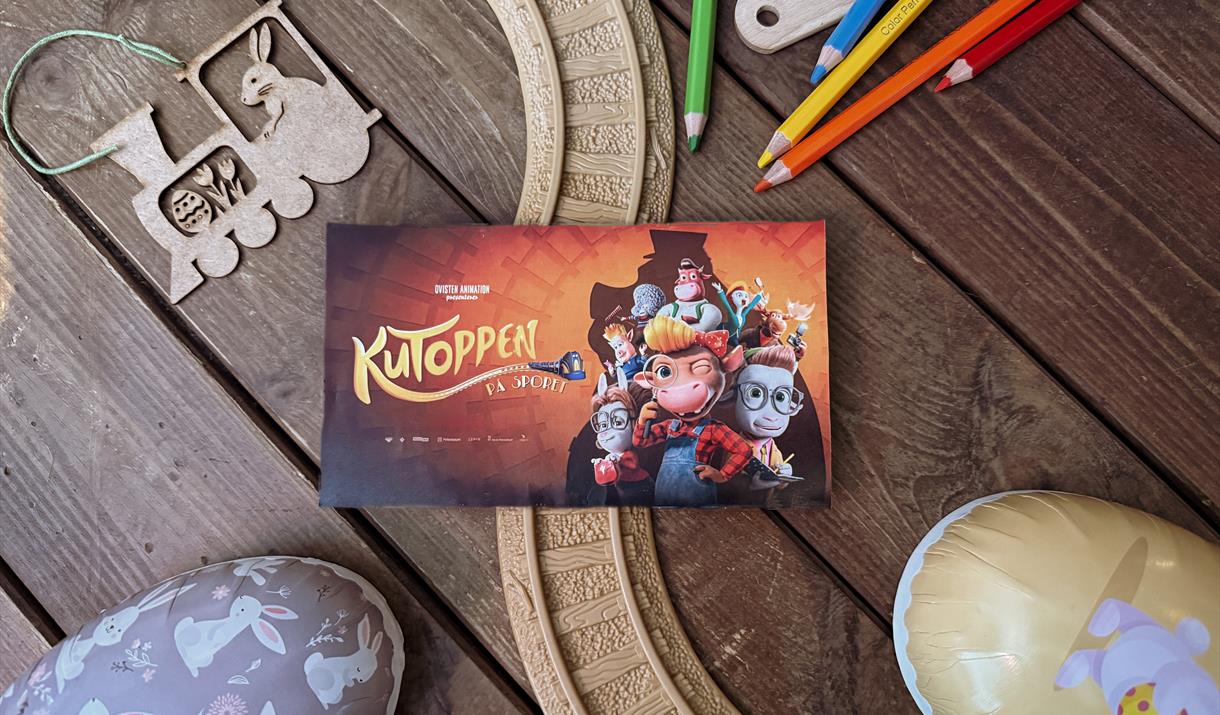 Påskespesial: Kuoppen - På sporet i filmvogna | Leke og byggeaktiviteter