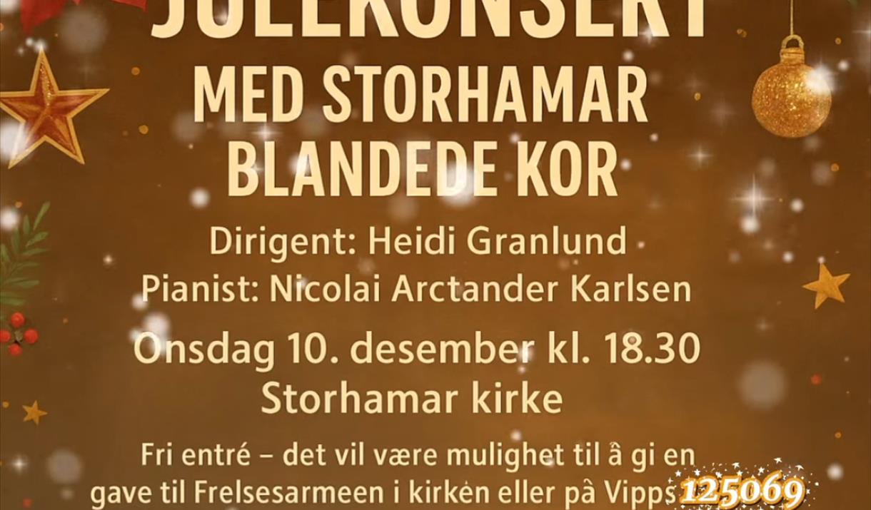 Julekonsert med Storhamar Blandede Kor