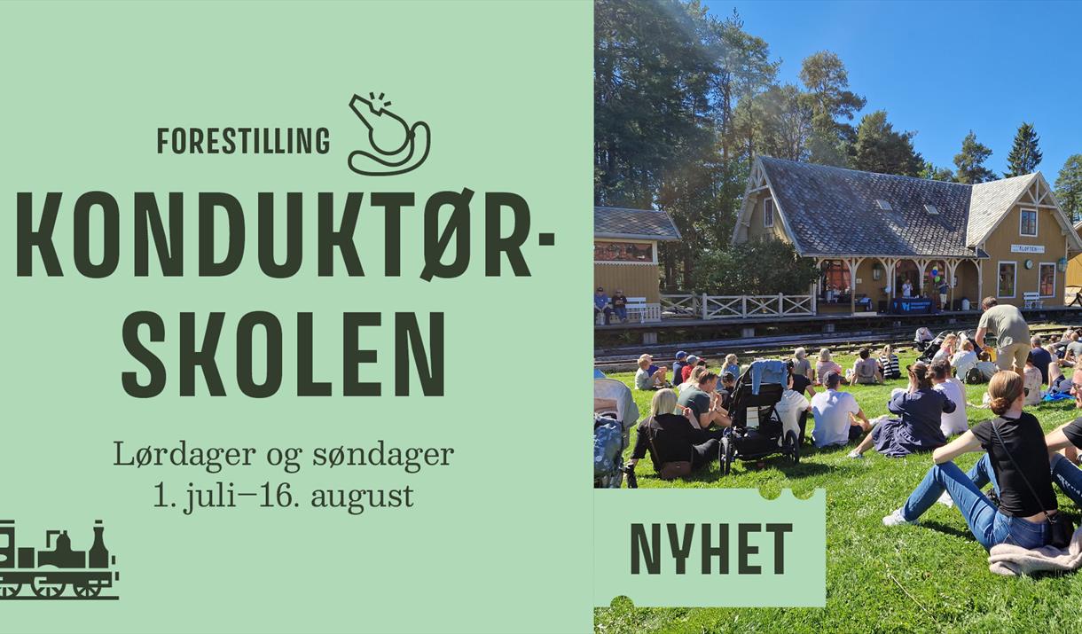 Forestillingen "Konduktørskolen for barn"