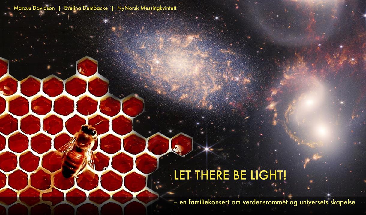 nyMusikk SMÅFOLK presenterer: Let there be light! – en familiekonsert om verdensrommet og universets skapelse