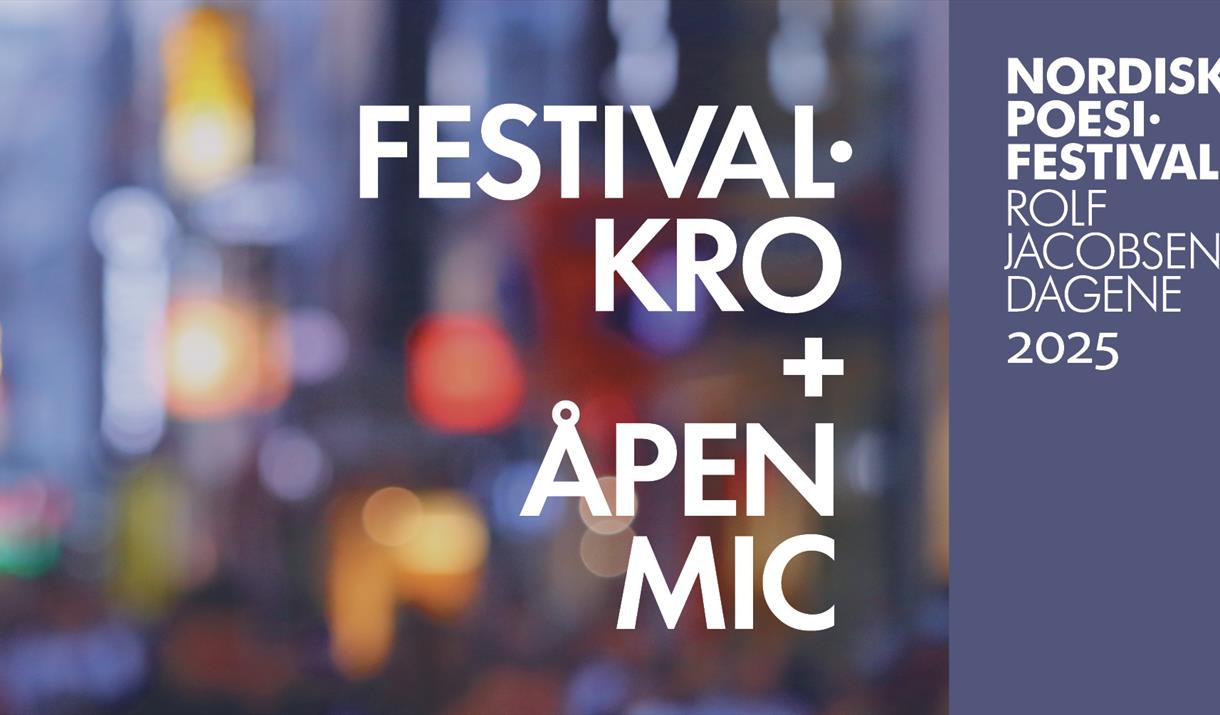 Festivalkro med åpen mic