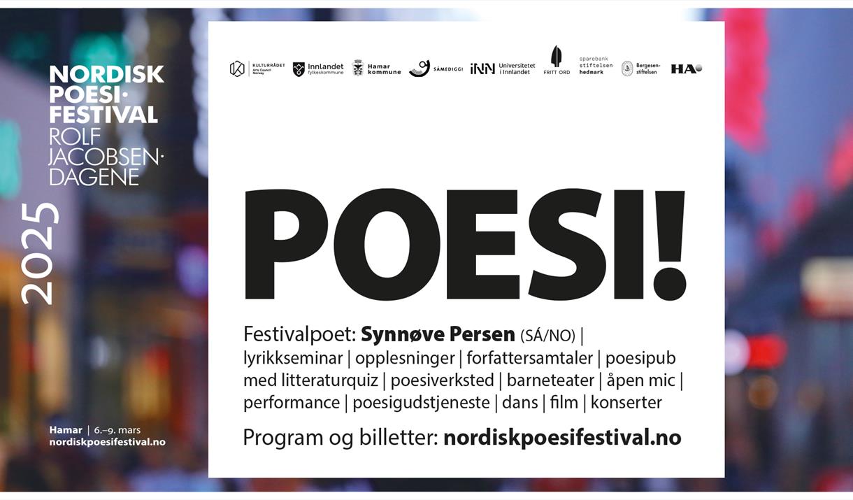 Nordisk poesifestival | Rolf Jacobsen-dagene