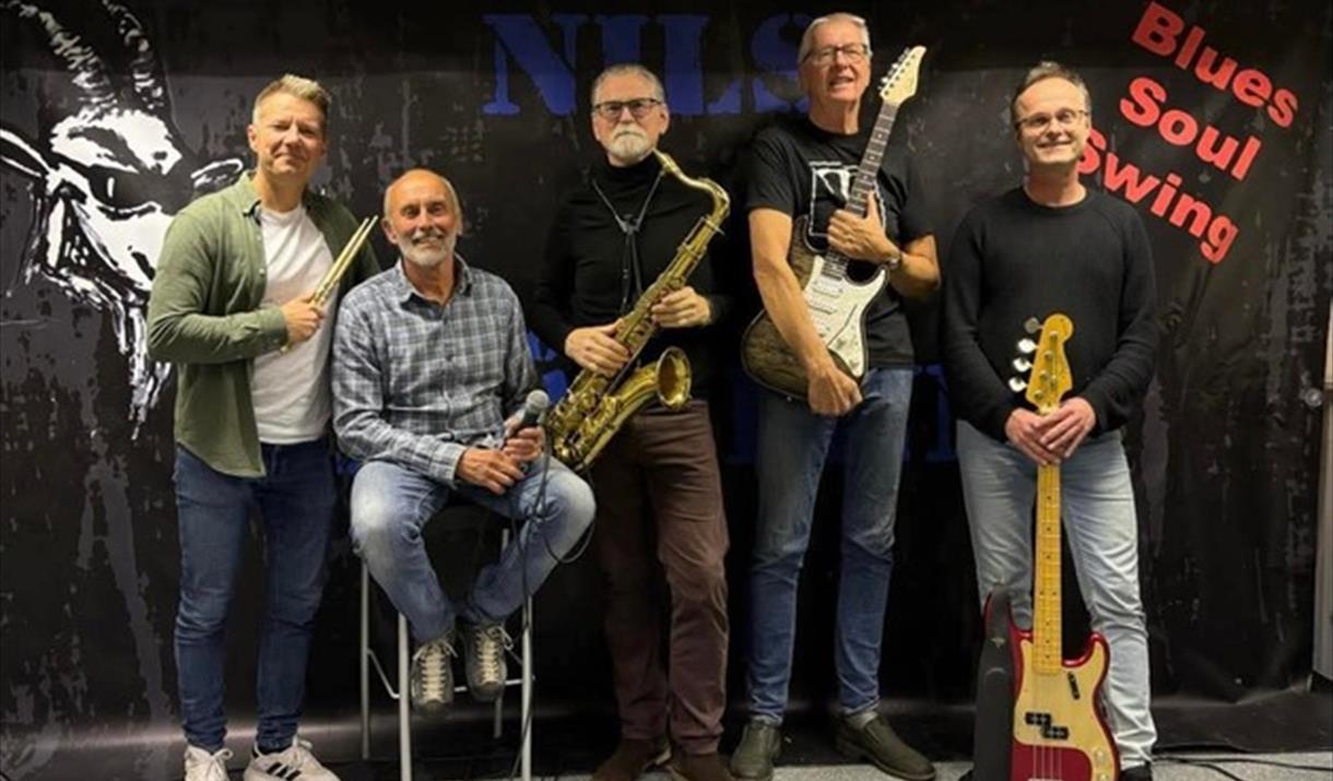 Eftasblues med  Nils & Blåmenn  lørdag 3. oktober