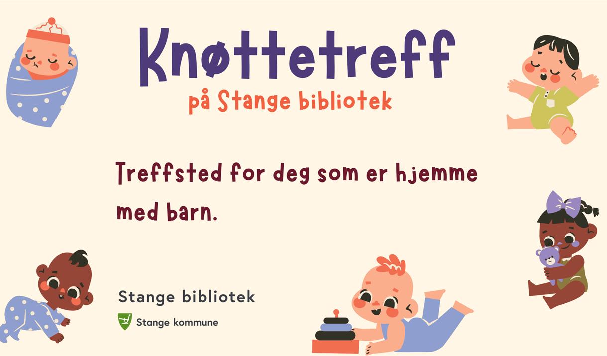 Knøttetreff på Stange bibliotek